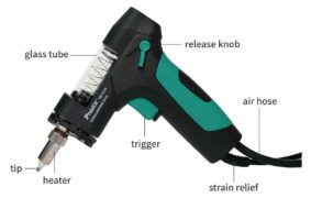 PROSKIT σταθμός αποκόλλησης SS-331NB με πιστόλι, 160-480°C 10