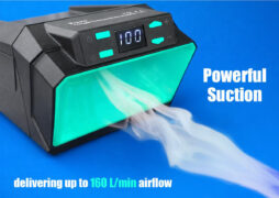 PROSKIT σταθμός απορρόφησης καπνού SS-598F, 24W, 160L/min, με φίλτρο HEPA & άνθρακα 2