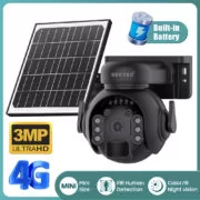 SECTEC smart ηλιακή κάμερα ST-515C-3M-4G-BK, 3MP, 4G, SD, PTZ, IP65 2