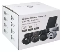 SECTEC smart ηλιακή κάμερα ST-515C-3M-4G-BK, 3MP, 4G, SD, PTZ, IP65 5