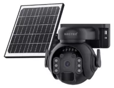SECTEC smart ηλιακή κάμερα ST-515C-3M-4G-BK, 3MP, 4G, SD, PTZ, IP65 1