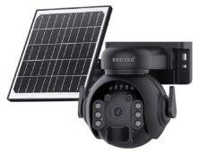 SECTEC smart ηλιακή κάμερα ST-515C-3M-5W-BK, 3MP, WiFi, SD, PTZ, IP65