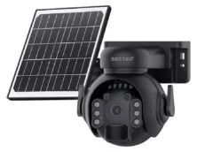 SECTEC smart ηλιακή κάμερα ST-515C-3M-5W-BK, 3MP, WiFi, SD, PTZ, IP65