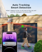 SECTEC smart κάμερα ST-515C-3MTY, 3MP, WiFi, SD, PTZ, IP65 3