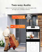 SECTEC smart κάμερα ST-515C-3MTY, 3MP, WiFi, SD, PTZ, IP65 4