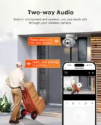 SECTEC smart κάμερα ST-515C-3MTY, 3MP, WiFi, SD, PTZ, IP65 4