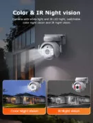 SECTEC smart κάμερα ST-515C-3MTY, 3MP, WiFi, SD, PTZ, IP65 5