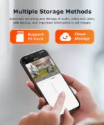 SECTEC smart κάμερα ST-515C-3MTY, 3MP, WiFi, SD, PTZ, IP65 7