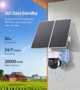 SECTEC smart ηλιακή κάμερα ST-518, 3MP, 4G, PIR, PTZ, SD, 20000mAh, IP65 12 SECTEC smart ηλιακή κάμερα ST-518, 3MP, 4G, PIR, PTZ, SD, 20000mAh, IP65 3