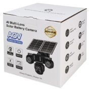 SECTEC smart ηλιακή κάμερα ST-523-9MAOV-4G-EU, triple lens, 3MP, 4G, SD, PTZ, IP66 8