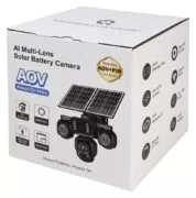 SECTEC smart ηλιακή κάμερα ST-523-9MAOV-4G-EU, triple lens, 3MP, 4G, SD, PTZ, IP66 8