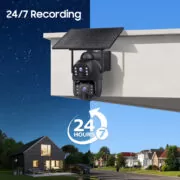 SECTEC smart ηλιακή κάμερα ST-536-6MAOV-4G-EU, dual lens, 3MP, 4G, SD, PTZ, IP66 2