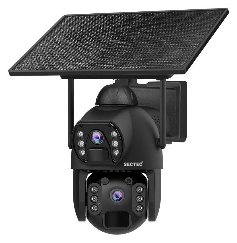 SECTEC smart ηλιακή κάμερα ST-536-6MAOV-4G-EU, dual lens, 3MP, 4G, SD, PTZ, IP66 3 SECTEC smart ηλιακή κάμερα ST-536-6MAOV-4G-EU, dual lens, 3MP, 4G, SD, PTZ, IP66