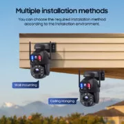 SECTEC smart ηλιακή κάμερα ST-598-6M-4G-20W-EU, 3MP dual lens, 20x zoom, 4G, SD, PTZ 4