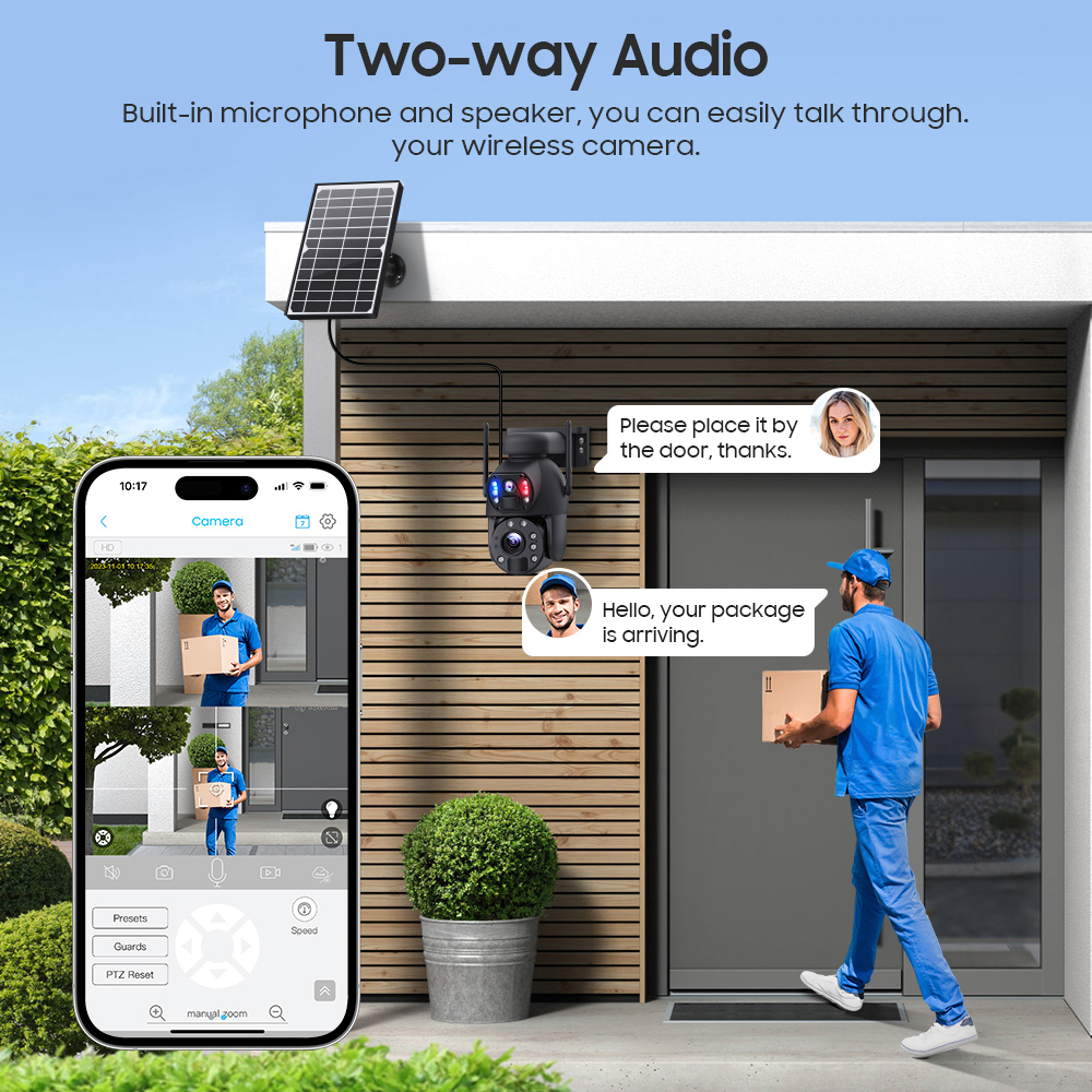 SECTEC smart ηλιακή κάμερα ST-5986M, 3MP dual lens, 20x zoom, 4G, SD, PTZ 14 SECTEC smart ηλιακή κάμερα ST-5986M, 3MP dual lens, 20x zoom, 4G, SD, PTZ - Image 12