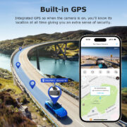 SECTEC smart κάμερα αυτοκινήτου ST-CC09-GPS-EU, μπροστινή/καμπίνας, 1080p, 4G, GPS 6
