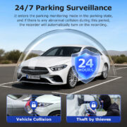 SECTEC smart κάμερα αυτοκινήτου ST-CC09-GPS-EU, μπροστινή/καμπίνας, 1080p, 4G, GPS 7