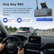 SECTEC smart κάμερα αυτοκινήτου ST-CC09-GPS-EU, μπροστινή/καμπίνας, 1080p, 4G, GPS 10