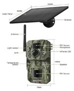 SECTEC smart ηλιακή κάμερα κυνηγού ST-HC809, 3MP, 4G, PIR, SD, IP66 16 SECTEC smart ηλιακή κάμερα κυνηγού ST-HC809, 3MP, 4G, PIR, SD, IP66 3