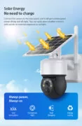 SECTEC smart ηλιακή κάμερα ST-S517C-3M, 3MP, PIR, PTZ, cloud/micro SD 2