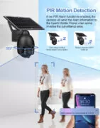 SECTEC smart ηλιακή 4G κάμερα ST-S588M-3M-4G, 3MP, PIR, cloud/micro SD 3