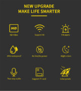 SECTEC smart ηλιακή 4G κάμερα ST-S588M-3M-4G, 3MP, PIR, cloud/micro SD 6