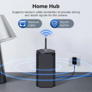 SECTEC σύστημα παρακολούθησης 4x smart ηλιακών καμερών ST-WRK04-EU με hub, 3MP, WiFi, SD, PTZ, IP66 28 SECTEC σύστημα παρακολούθησης 4x smart ηλιακών καμερών ST-WRK04-EU με hub, 3MP, WiFi, SD, PTZ, IP66 10