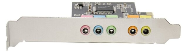 POWERTECH κάρτα επέκτασης ήχου PCIe σε 2x channel audio ST13, CMI8738 + ASM1083 4