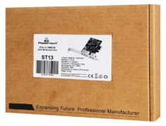 POWERTECH κάρτα επέκτασης ήχου PCIe σε 2x channel audio ST13, CMI8738 + ASM1083 5