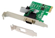 POWERTECH κάρτα επέκτασης PCIe σε serial ST328, 115.2Kbps, ASIX AX99100