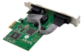 POWERTECH κάρτα επέκτασης PCIe σε 2x serial ST349, 921.6Kbps, SB16C1052PCI 2