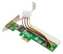 POWERTECH κάρτα μετατροπής PCIe σε PCI ST43, PLX PEX8112 2