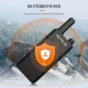 Retevis B63B Mini Ultra Slim Walkie Talkie PMR446 με USB-C και VOX (Σετ 2 τεμάχια) 12 Retevis B63B mini pompodektis PMR446 USB-C VOX