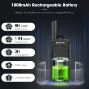 Retevis RB639P pompodektis PMR446 USB-C