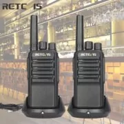Retevis NR610 pompodektis PMR446 USB-C