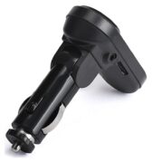 Car FM Transmitter T26 με LCD οθόνη, USB, SD, μαύρο 3