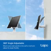 TP-LINK ηλιακό πάνελ Tapo A200 για κάμερες με μπαταρία, 4.5W, Ver 1.0 11 TP-LINK ηλιακό πάνελ Tapo A200 για κάμερες με μπαταρία, 4.5W, Ver 1.0 4
