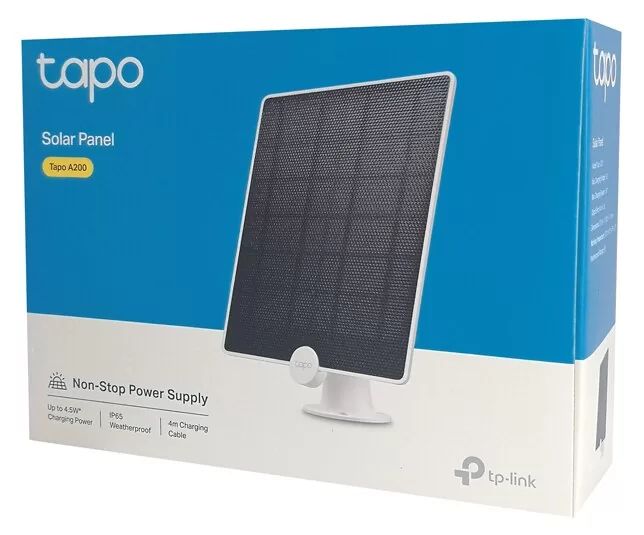 TP-LINK ηλιακό πάνελ Tapo A200 για κάμερες με μπαταρία, 4.5W, Ver 1.0 8 TP-LINK ηλιακό πάνελ Tapo A200 για κάμερες με μπαταρία, 4.5W, Ver 1.0 - Image 6