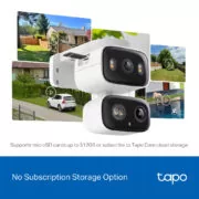 TP-LINK smart κάμερα Tapo C246D, dual lens, 2K/3MP, WiFi, PTZ, IP65, V1.0 13
