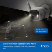 TP-LINK smart κάμερα Tapo C325WB, 2K, WiFi, IP66, V2.0 6