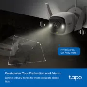 TP-LINK smart κάμερα Tapo C325WB, 2K, WiFi, IP66, V2.0 6