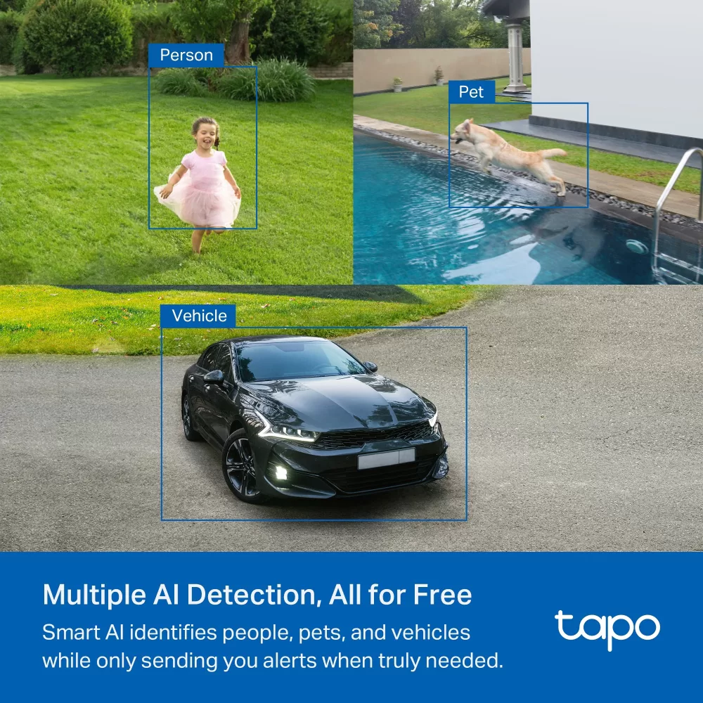 TP-LINK smart ηλιακή κάμερα Tapo C425 KIT, 2K, Wi-Fi, IP66, V.1.20 9 TP-LINK smart ηλιακή κάμερα Tapo C425 KIT, 2K, Wi-Fi, IP66, V.1.20 - Image 7