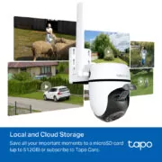 TP-LINK smart κάμερα Tapo C501GW, 1080p, 4G, PTZ, IP66, V2.0 3
