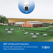 TP-LINK smart κάμερα Tapo C501GW, 1080p, 4G, PTZ, IP66, V2.0 9