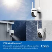 TP-LINK smart κάμερα Tapo C501GW, 1080p, 4G, PTZ, IP66, V2.0 13