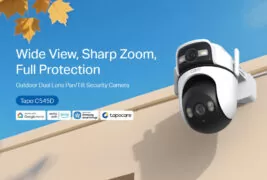 TP-LINK smart κάμερα Tapo C545D, dual lens, 2K/3MP, WiFi, PTZ, IP66, V1.0 2