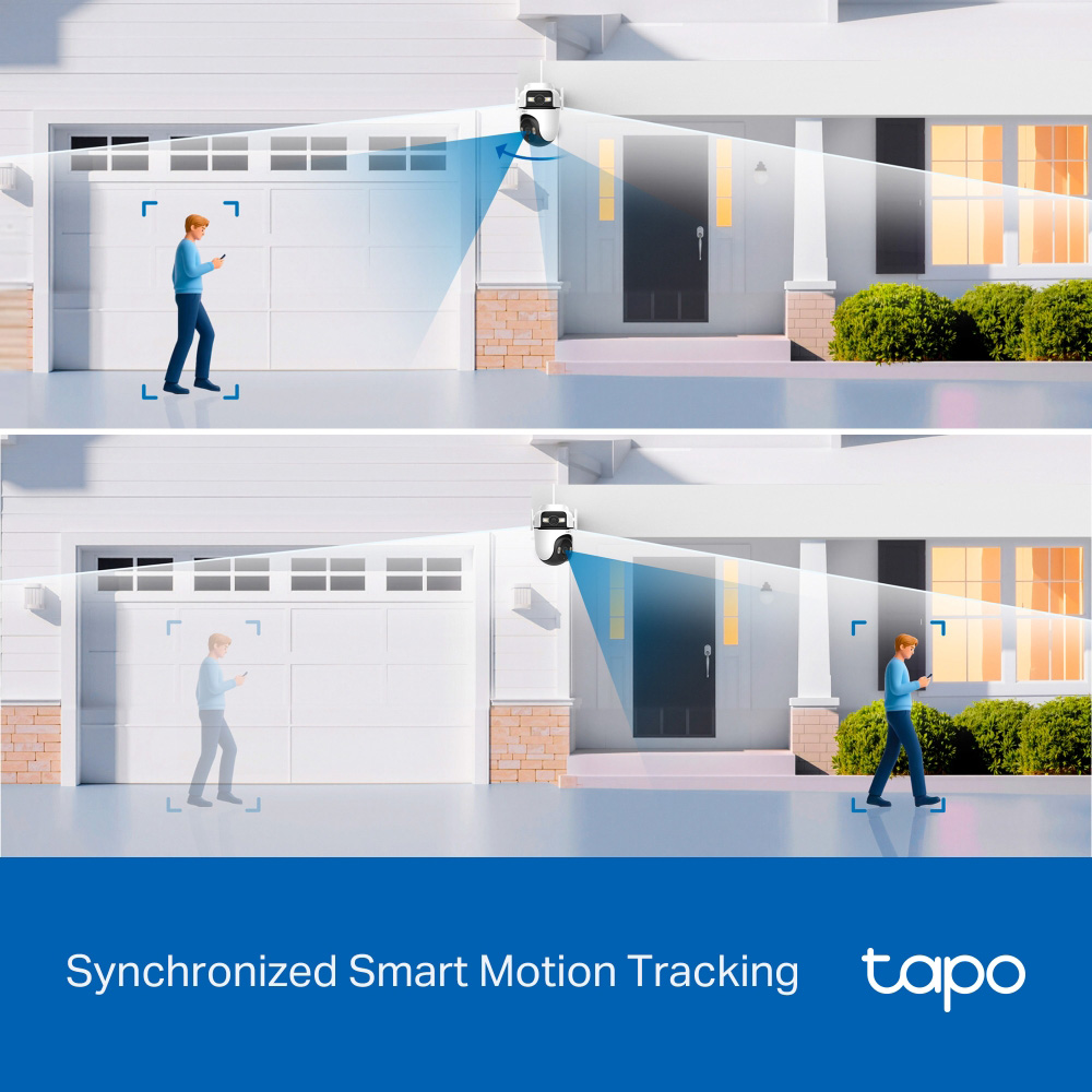 TP-LINK smart κάμερα Tapo C545D, dual lens, 2K/3MP, WiFi, PTZ, IP66, V1.0 10 TP-LINK smart κάμερα Tapo C545D, dual lens, 2K/3MP, WiFi, PTZ, IP66, V1.0 - Image 8