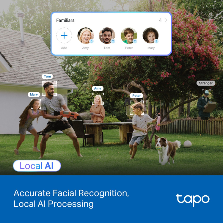 TP-LINK smart camera Tapo C560WS, 4K, IP66, Wi-Fi 6, two-way audio, Ver. 1.0 6 TP-LINK smart camera Tapo C560WS, 4K, IP66, Wi-Fi 6, two-way audio, Ver. 1.0 - Image 4