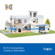 TP-LINK smart camera Tapo C560WS, 4K, IP66, Wi-Fi 6, two-way audio, Ver. 1.0 9