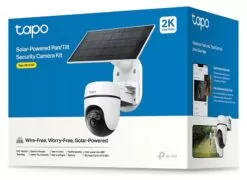 TP-LINK smart ηλιακή κάμερα Tapo C610 KIT, 2K/3MP, WiFi, PTZ, SD, IP65, EU/1.0 5